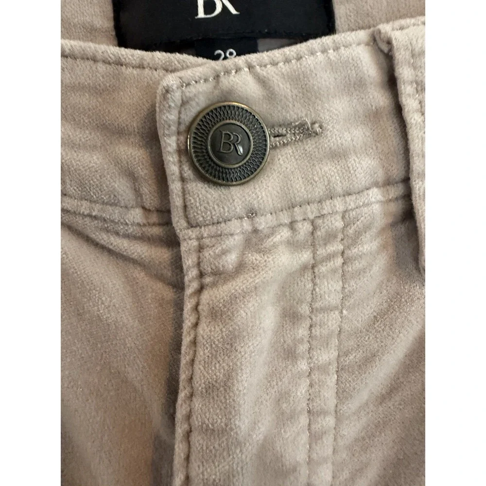BR Banana Republic Men's Slim Stretch Corduroy Traveler Pant Size 28 x 32